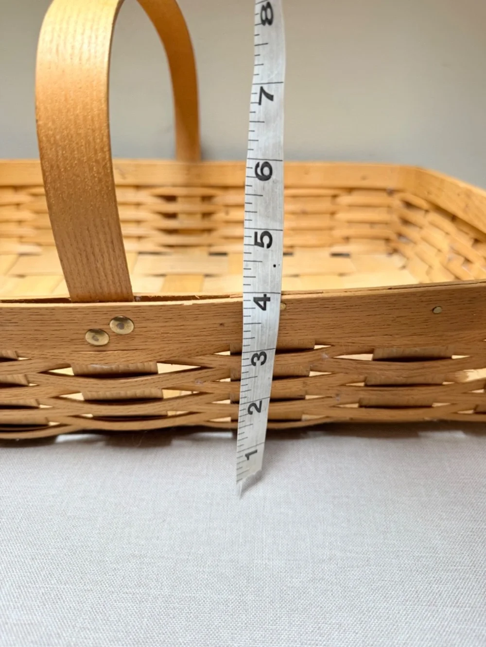 Peterboro Basket Company New Hampshire Large Market Gathering Basket